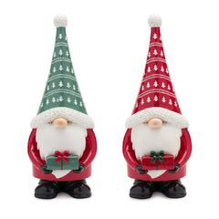 Stone-Holiday-Gnome-Figurine-with-Present-Accent-(Set-of-2)-Decor