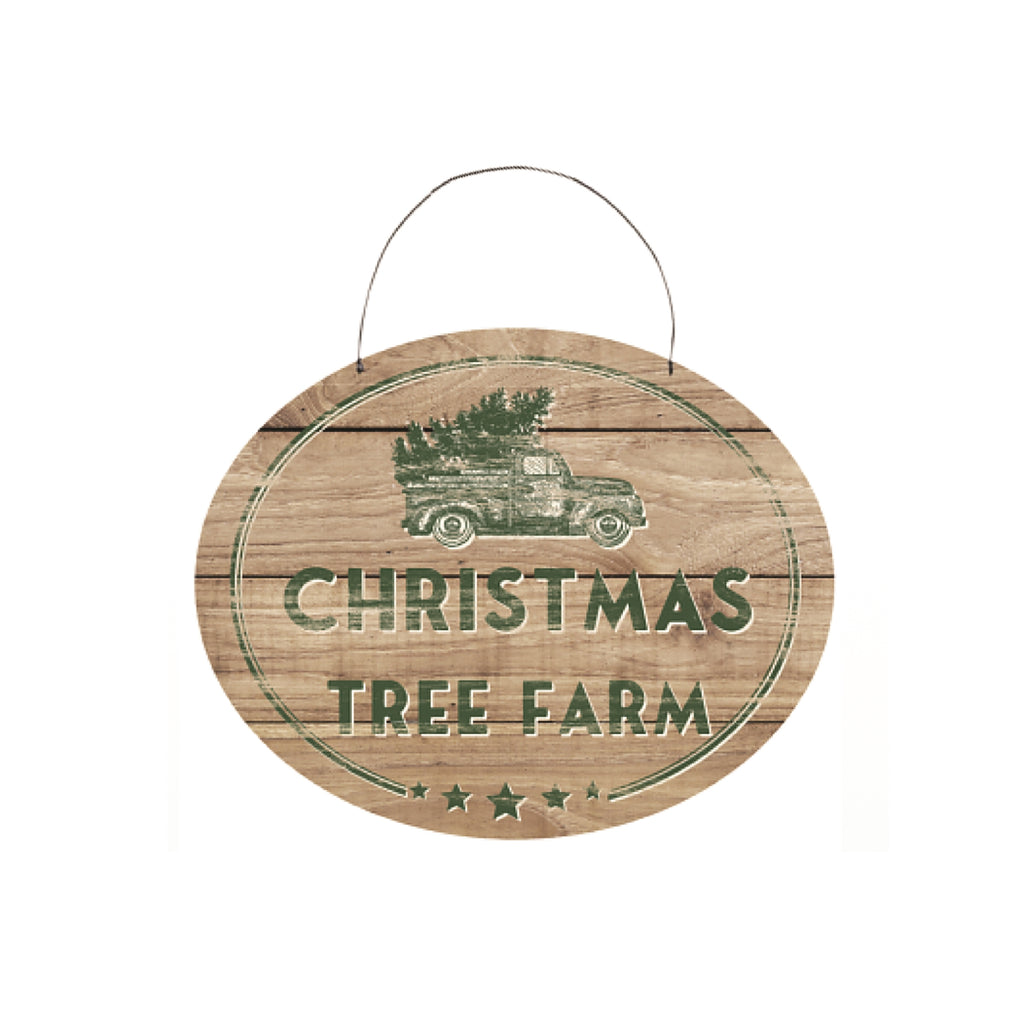 Christmas Tree Farm Sign 10"