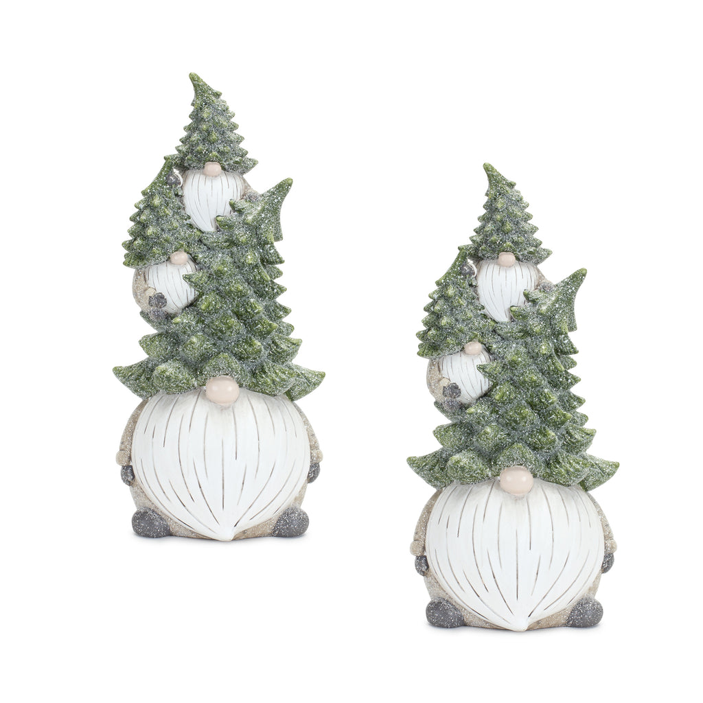 Stone-Holiday-Gnome-Stack-with-Pine-Tree-Hat-(Set-of-2)-Decor