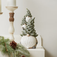 Stone-Holiday-Gnome-Stack-with-Pine-Tree-Hat-(Set-of-2)-Decor
