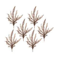 Icy-Winter-Fern-Spray-(Set-of-6)-Faux-Florals