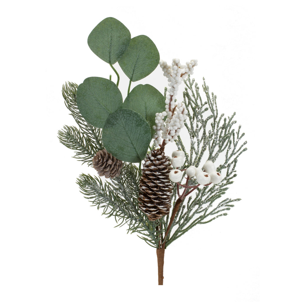 Winter-Pine-and-Eucalyptus-Leaf-Pick-with-Pinecone-and-Berry-Accent-(Set-of-6)-Faux-Florals