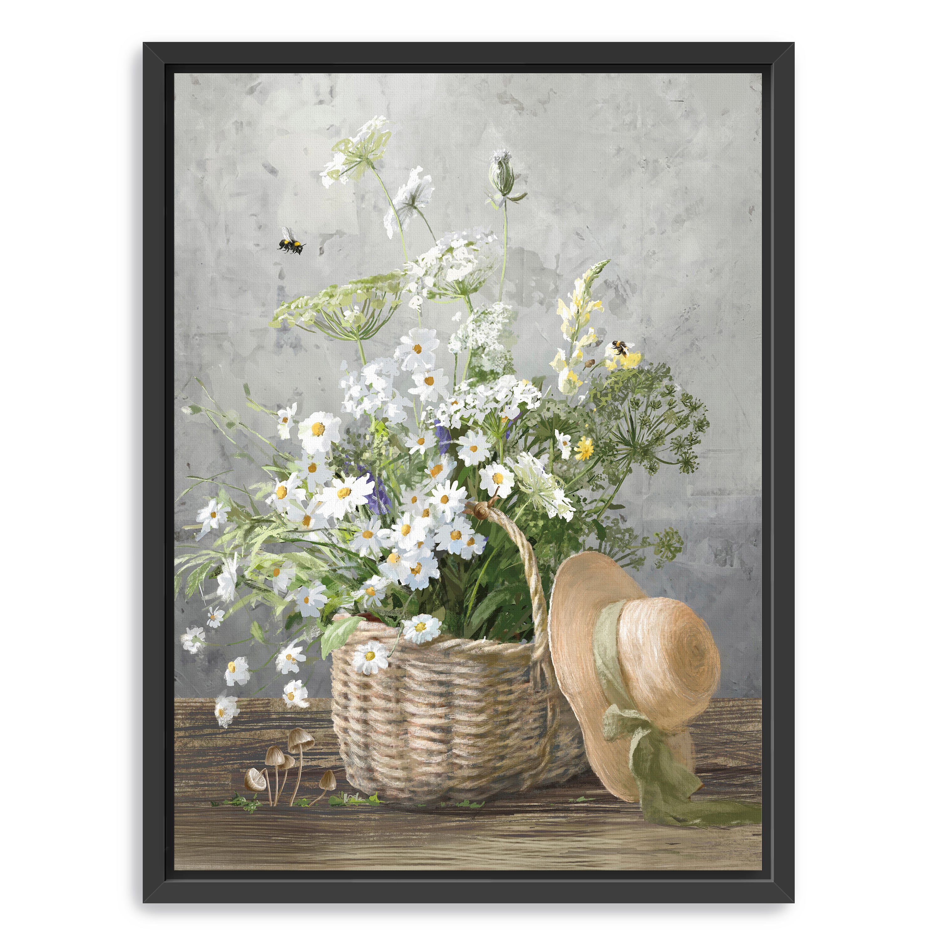 Cottage Gardening III Canvas Giclee