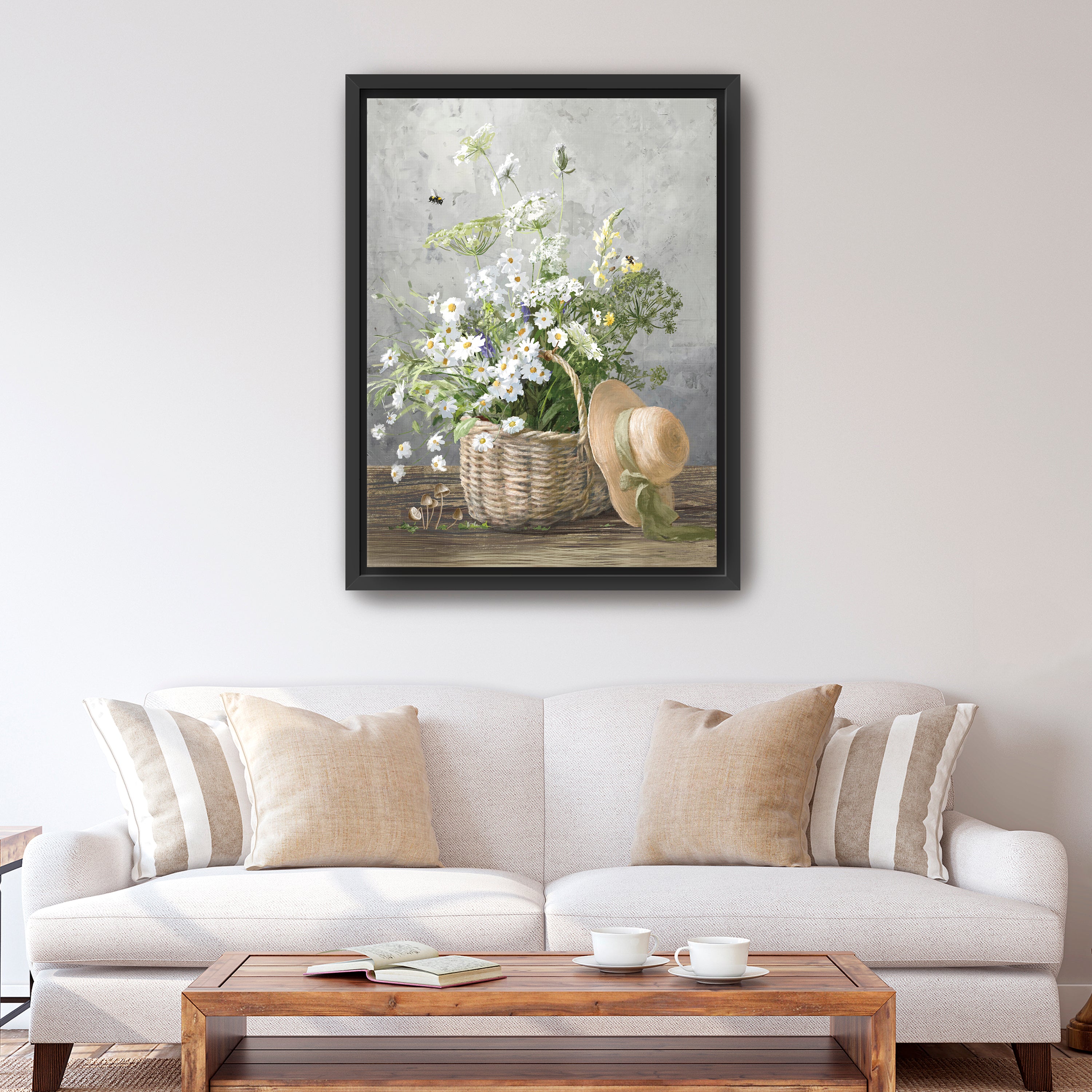 Cottage Gardening III Canvas Giclee
