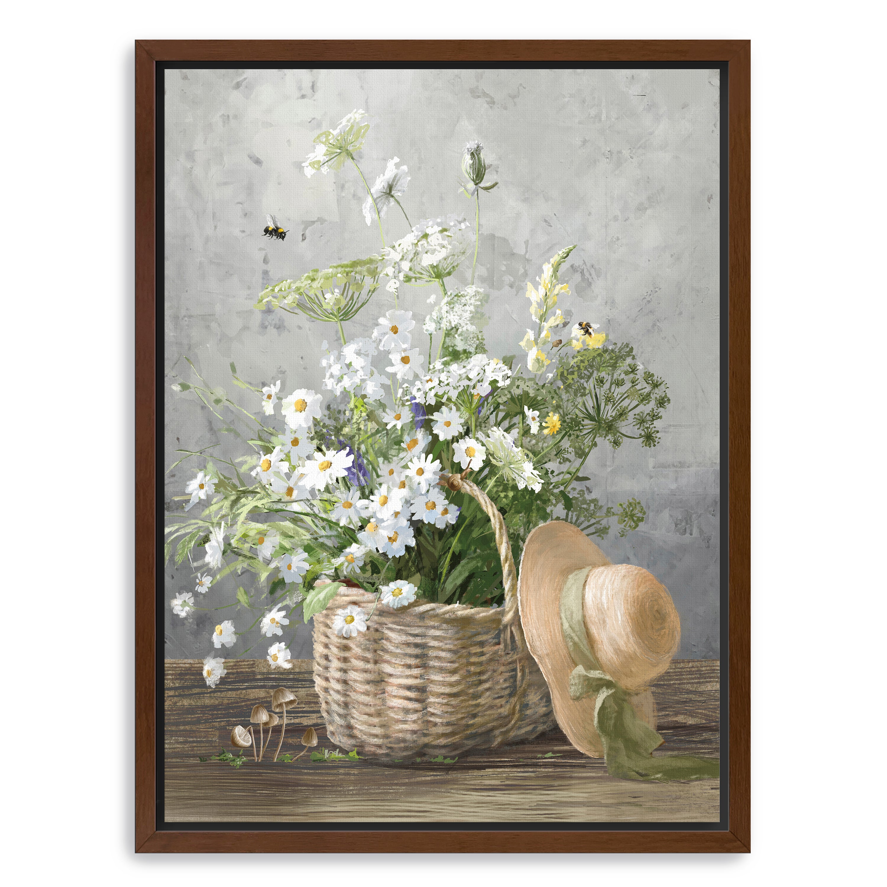 Cottage Gardening III Canvas Giclee