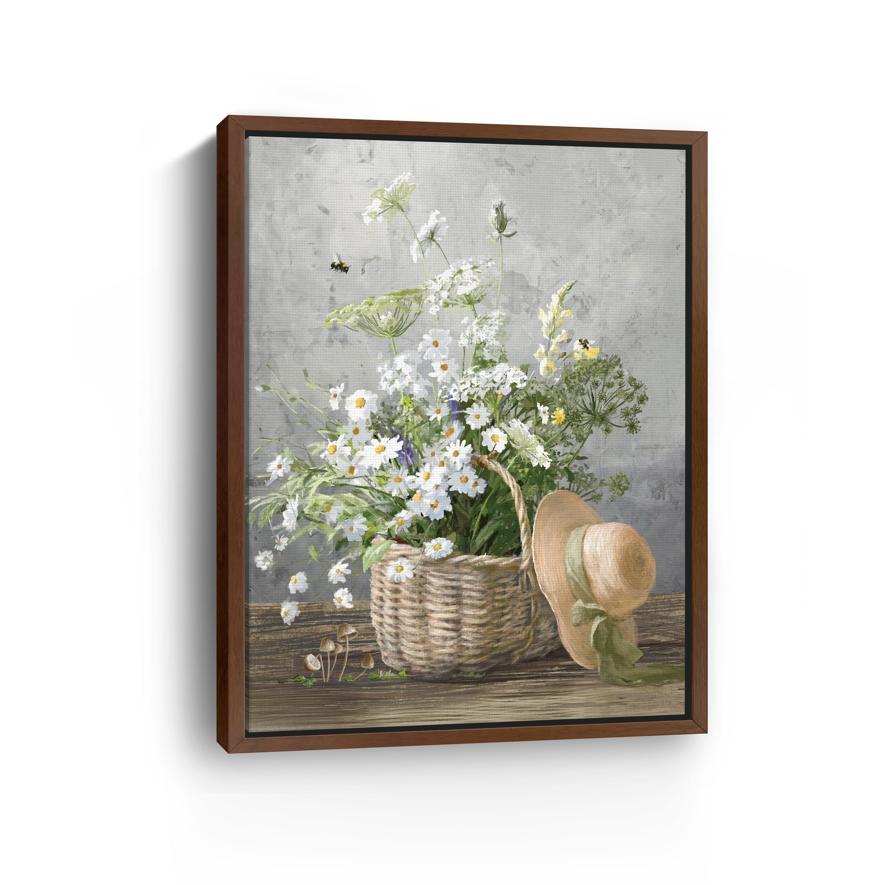Cottage Gardening III Canvas Giclee