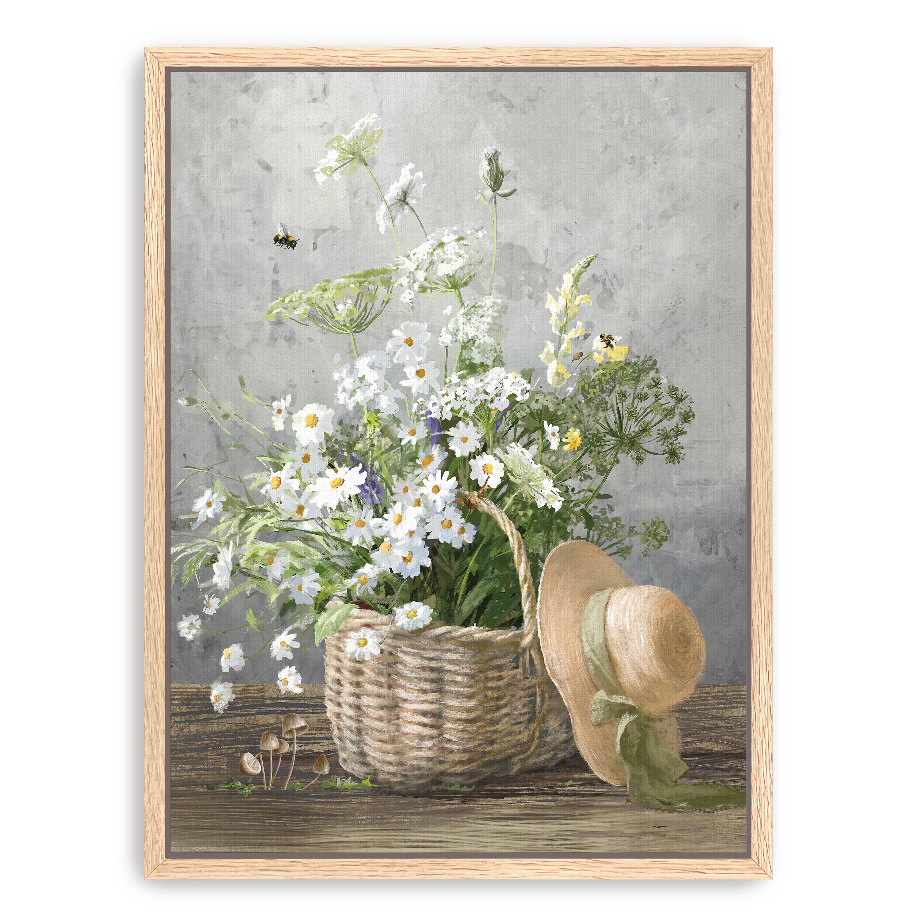 Cottage Gardening III Canvas Giclee