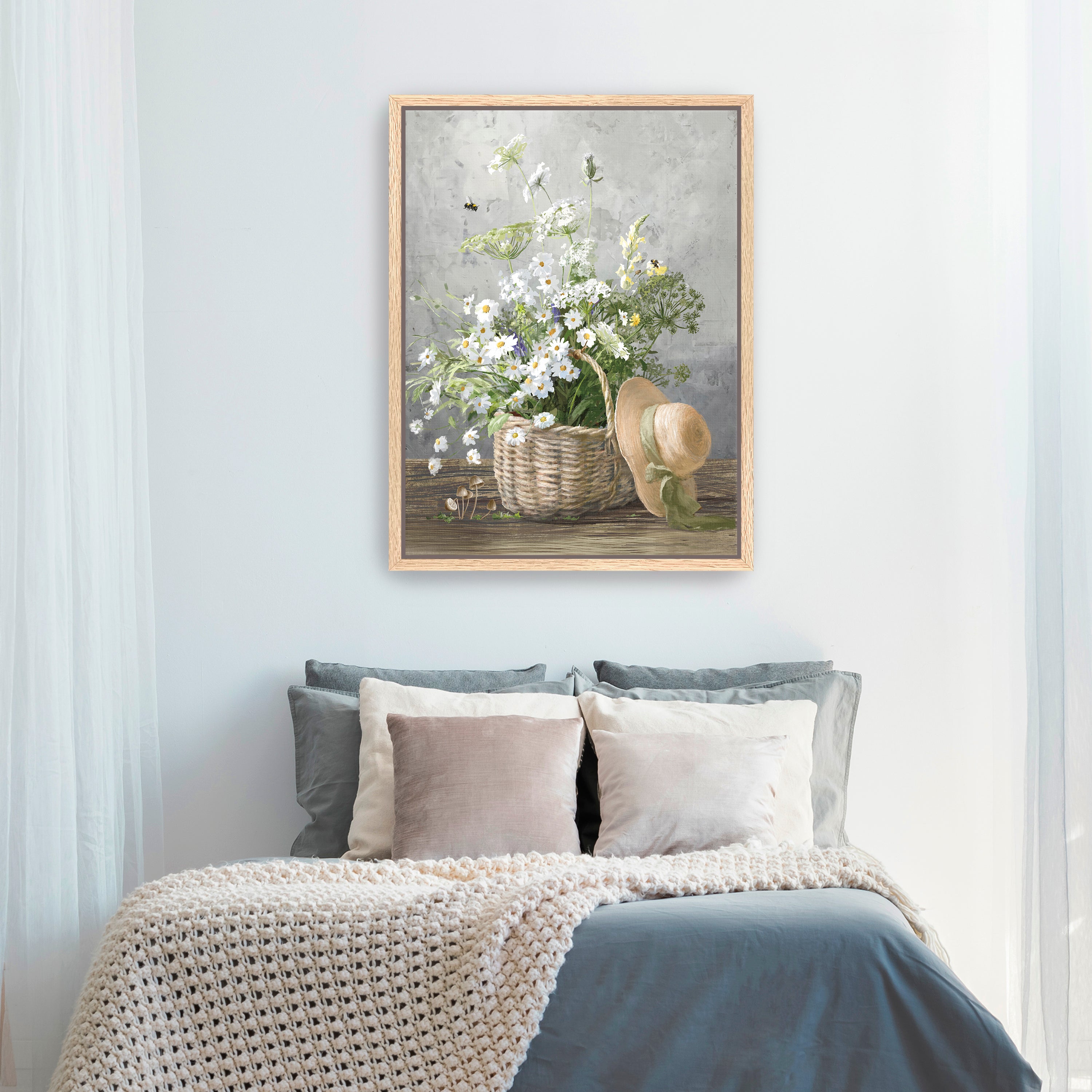 Cottage Gardening III Canvas Giclee