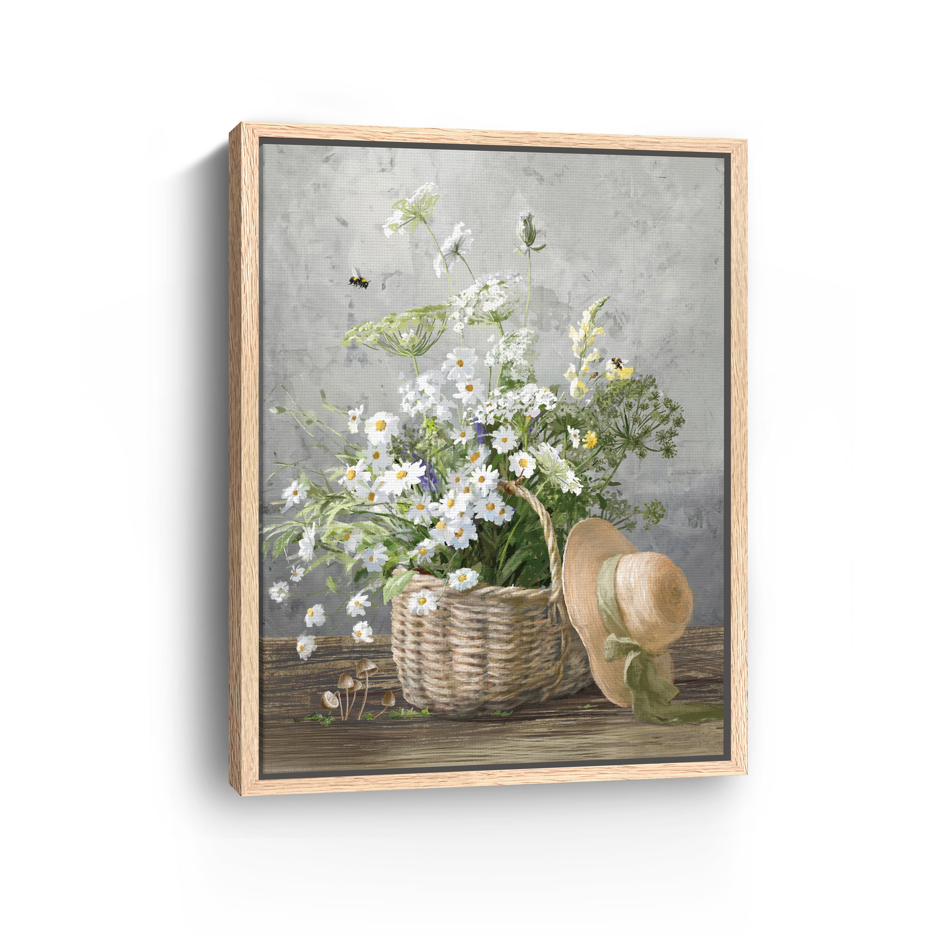 Cottage Gardening III Canvas Giclee