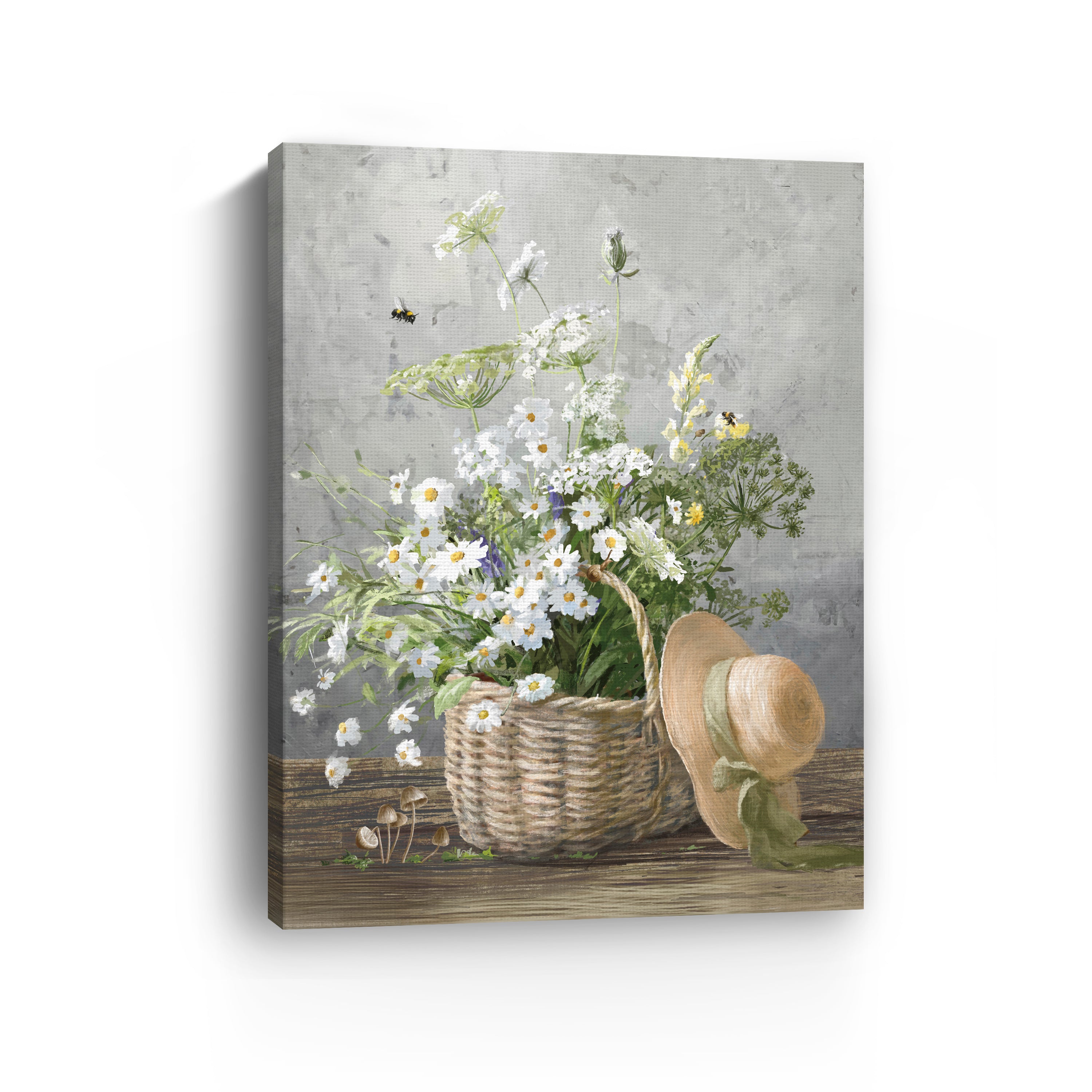 Cottage Gardening III Canvas Giclee