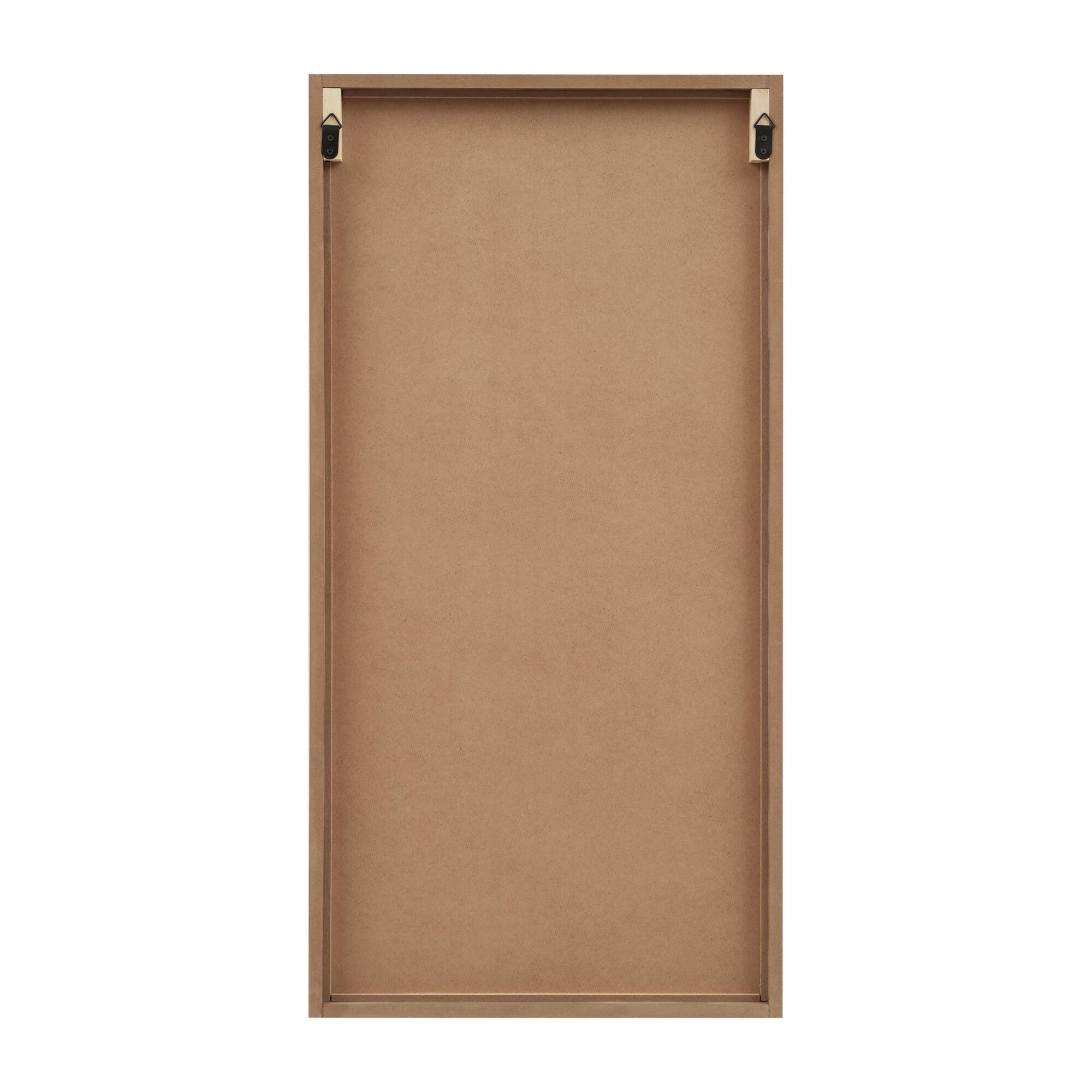 Birch Botanical Two-tone Wood Panel Wall Décor Set