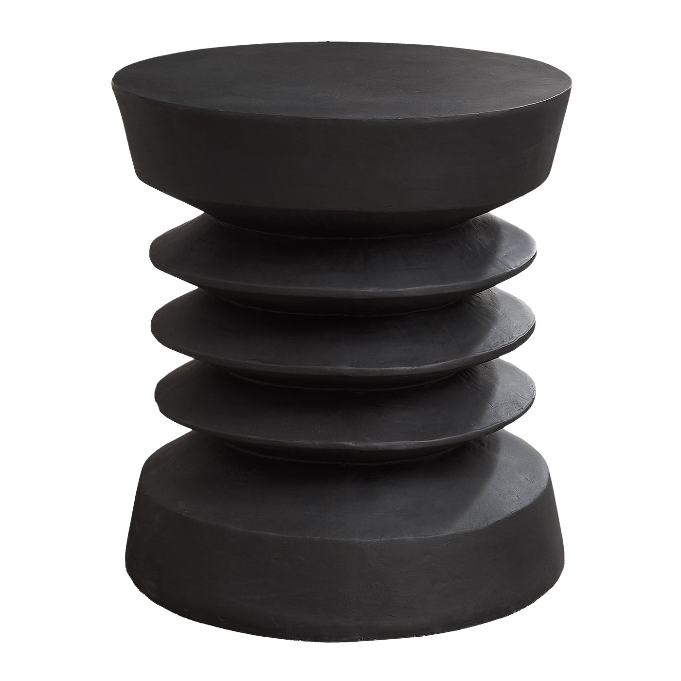 Modern Drum Indoor Outdoor Accent Table