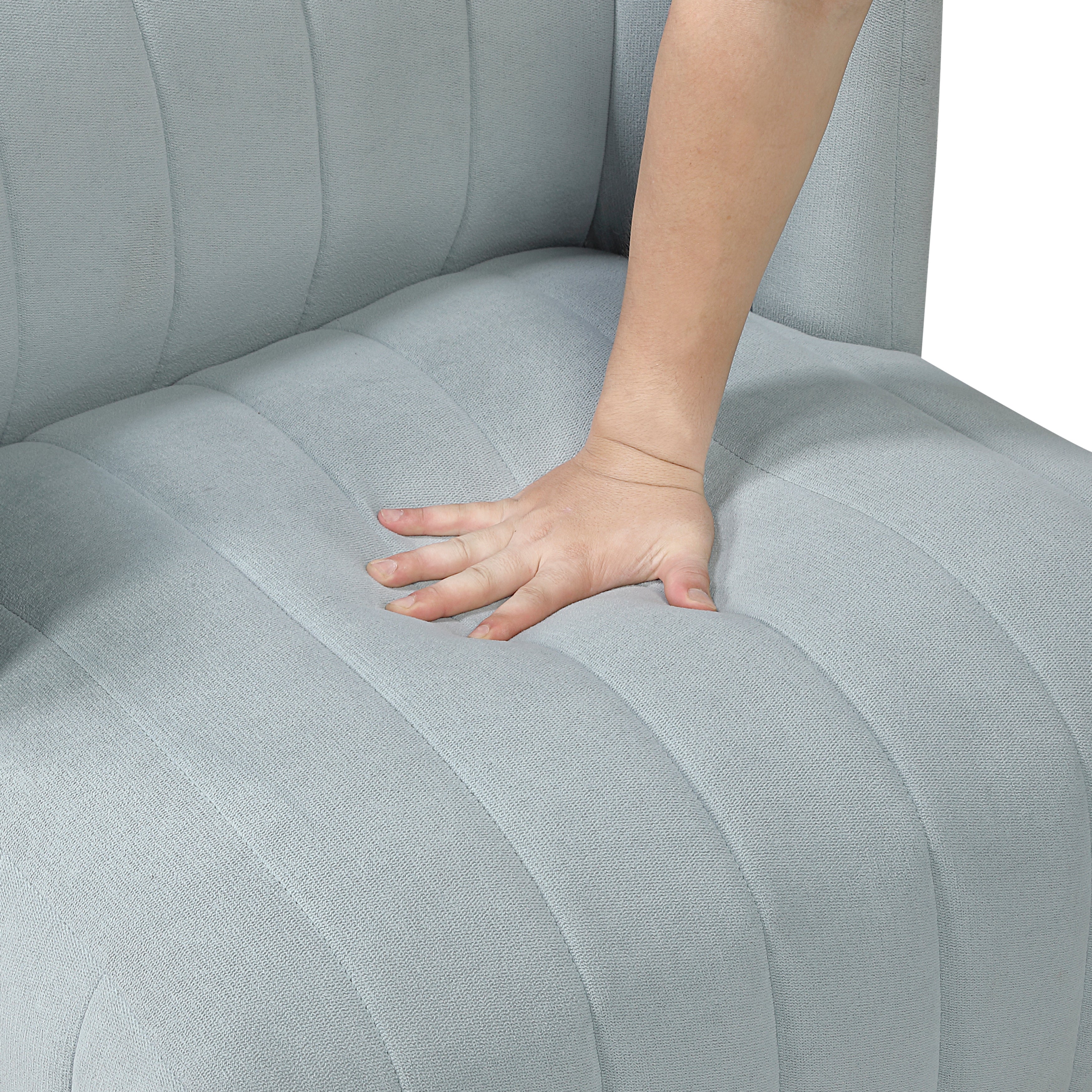 Modern Upholstered Swivel Chair