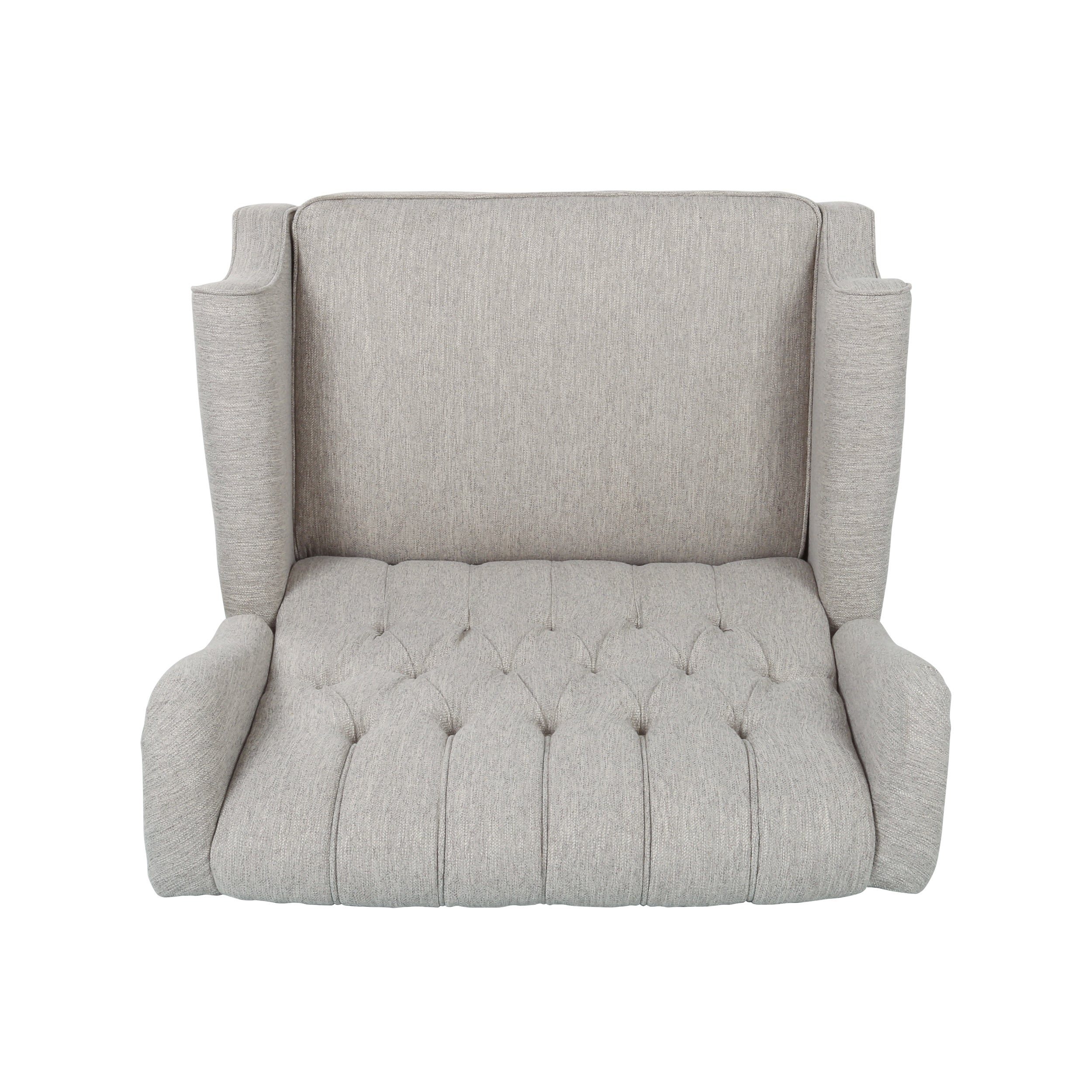 Oversized Wingback Tufted Recliner Accent Chair