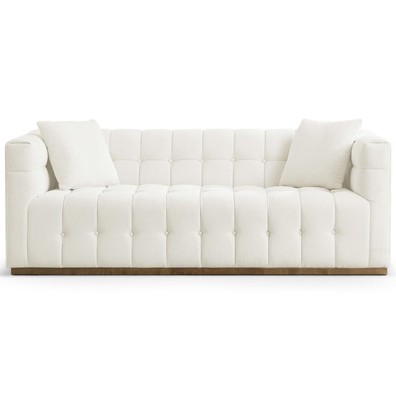 85" Boucle Fabric Sofa by Ashcroft Furniture - Sofas