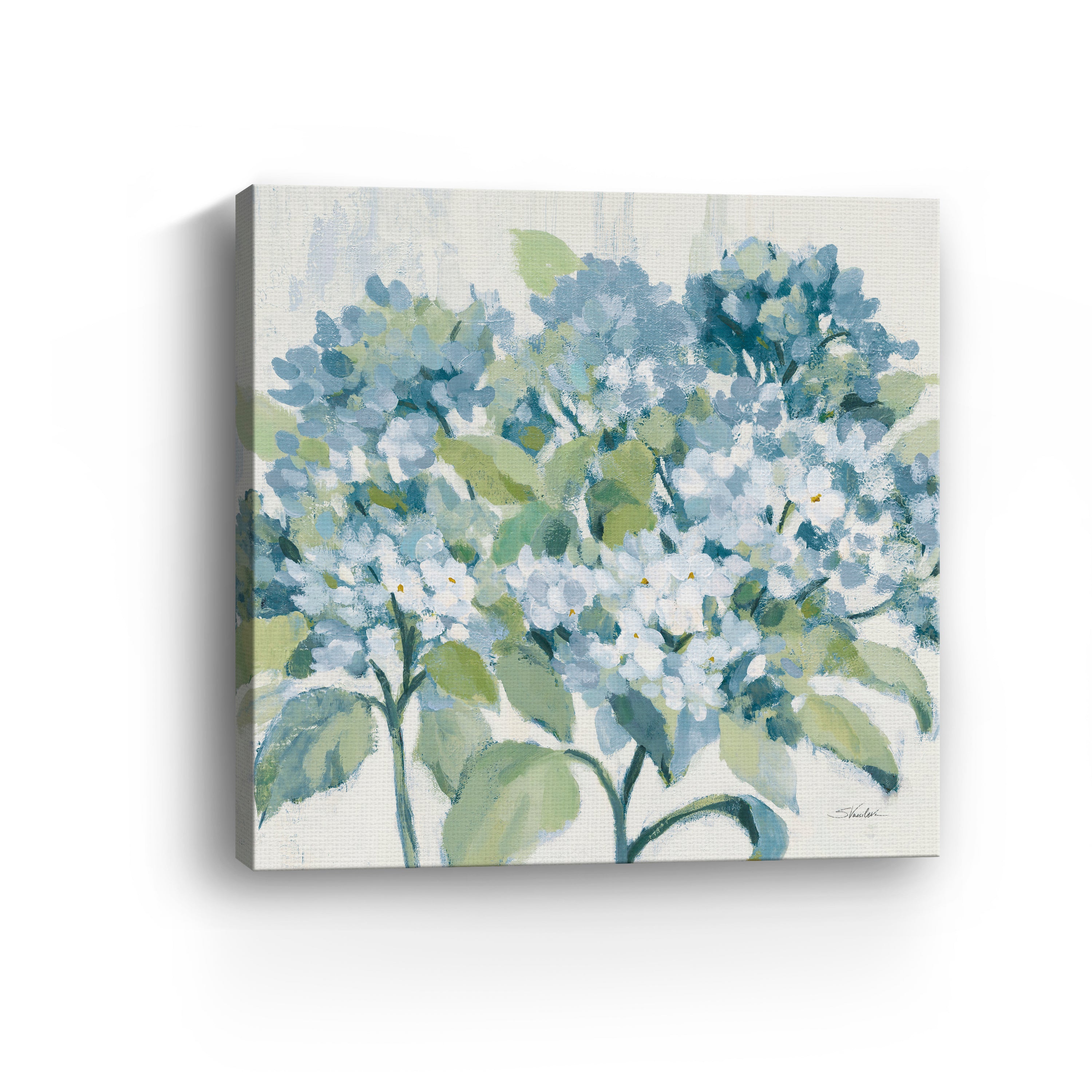 Romantic Hydrangeas Canvas Giclee
