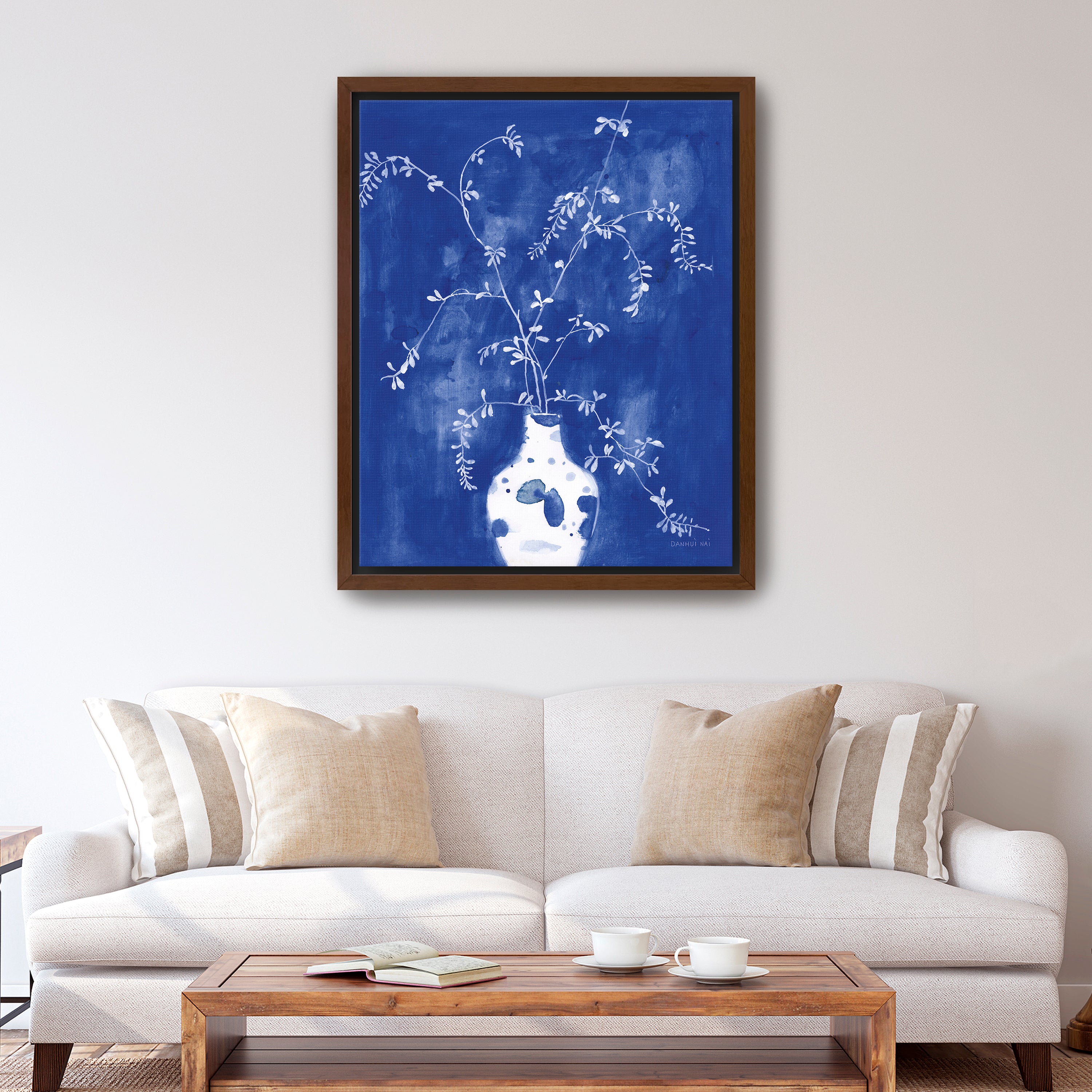 Vibrant Vase Canvas Giclee