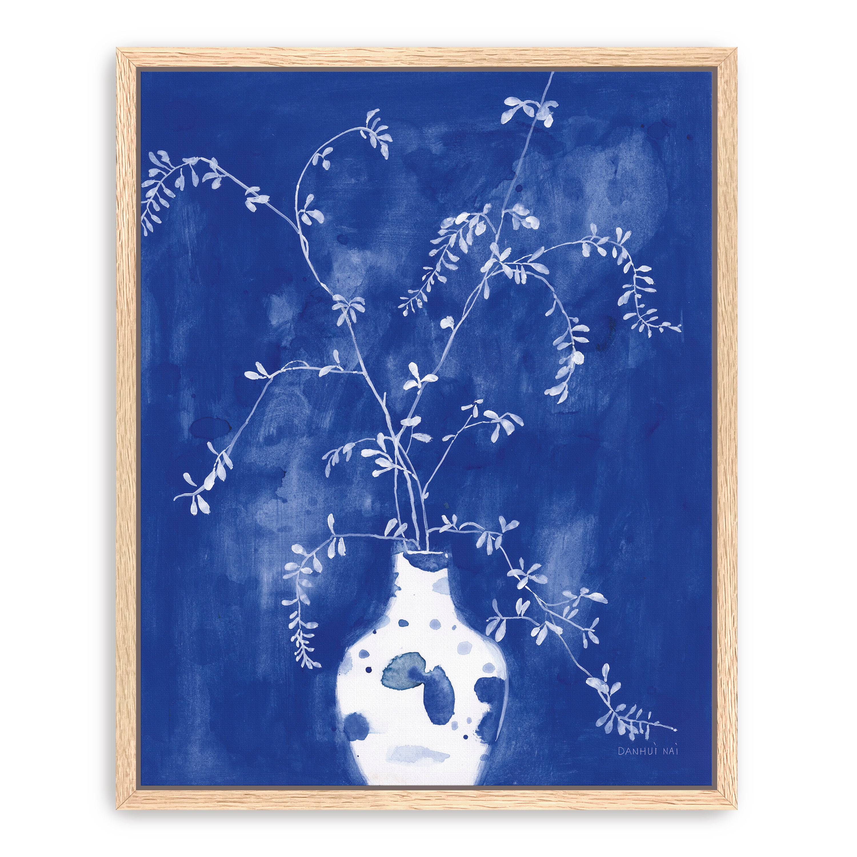 Vibrant Vase Canvas Giclee