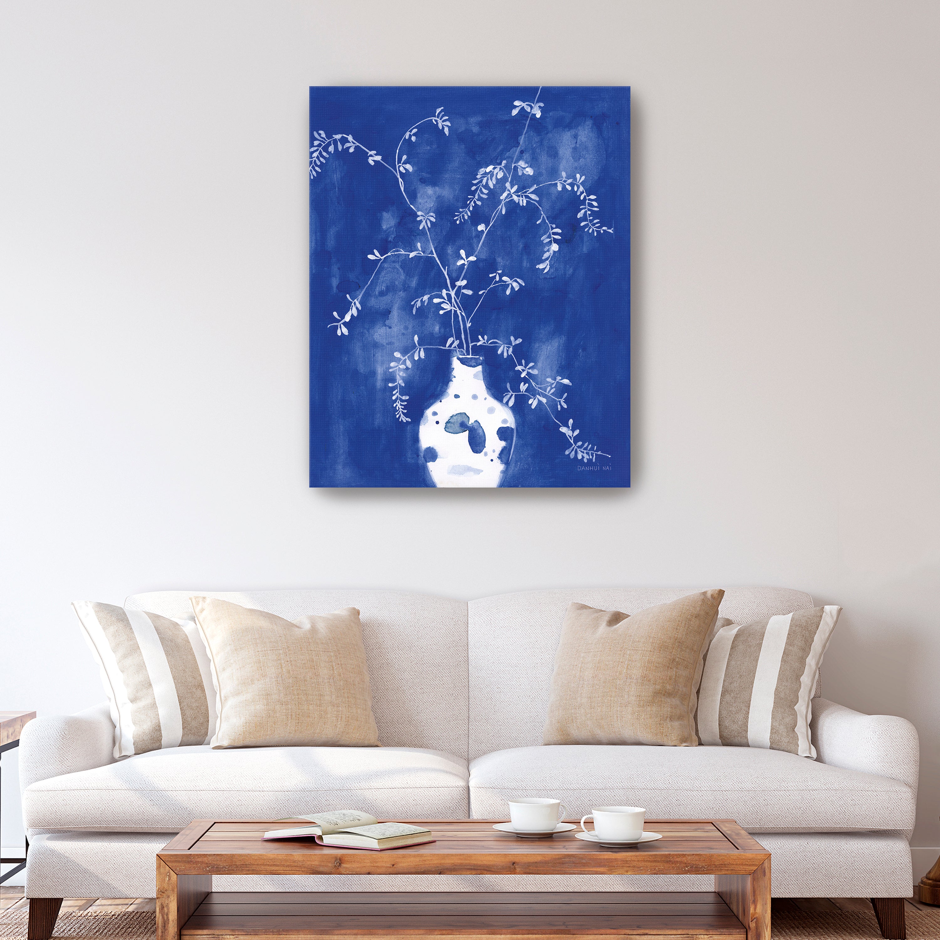 Vibrant Vase Canvas Giclee