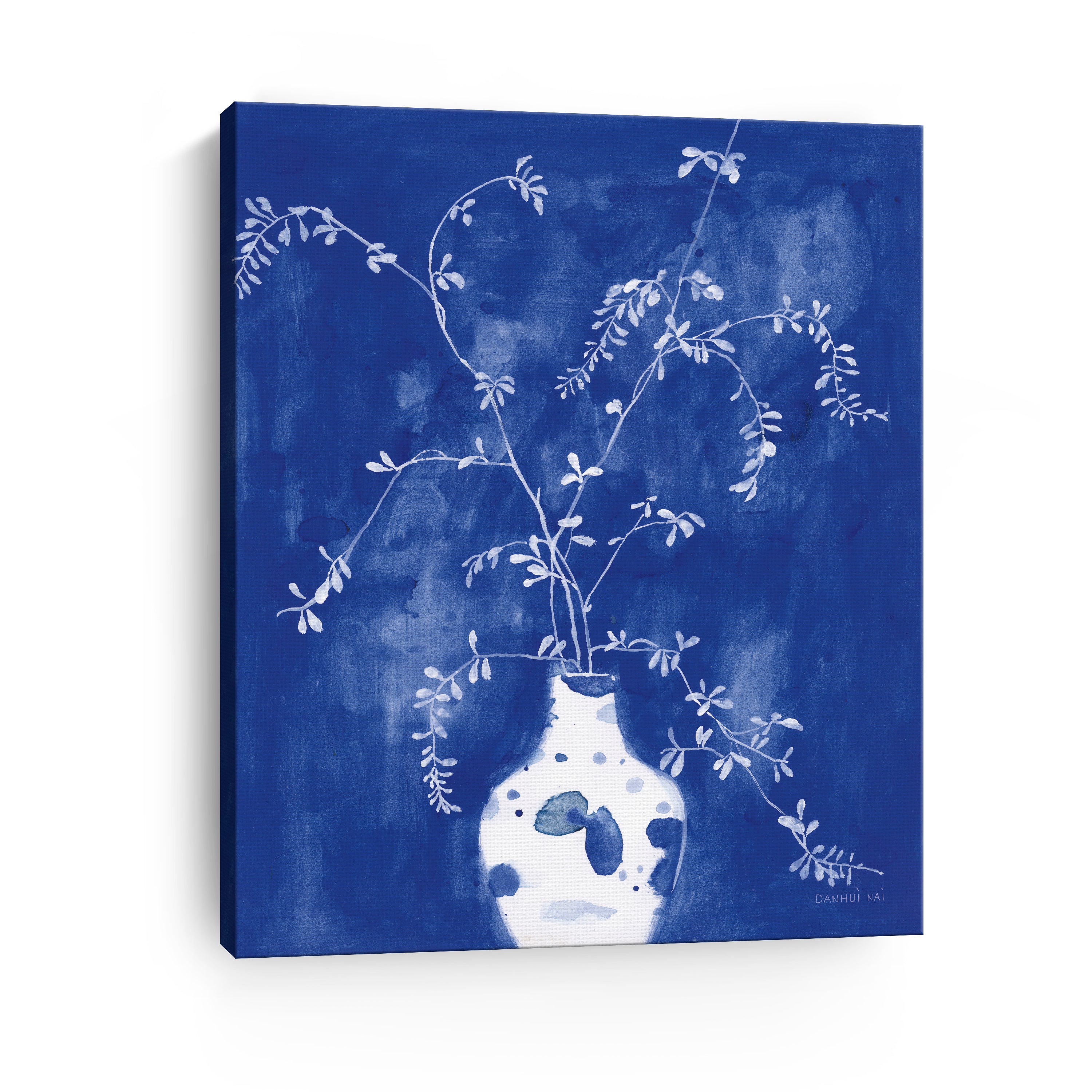 Vibrant Vase Canvas Giclee