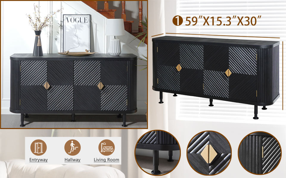 Modern Accent Buffet Cabinet
