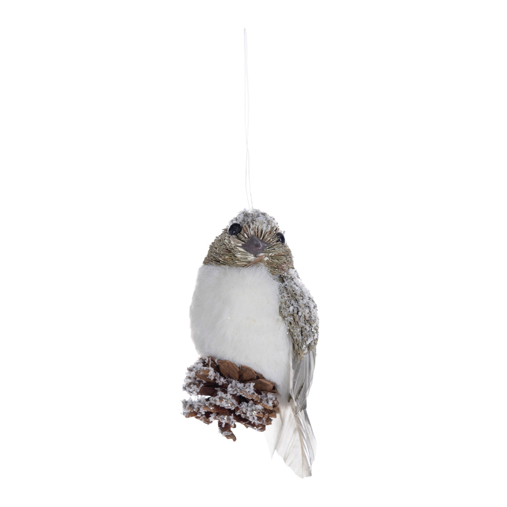 Sisal Bird Ornament (Set of 12)