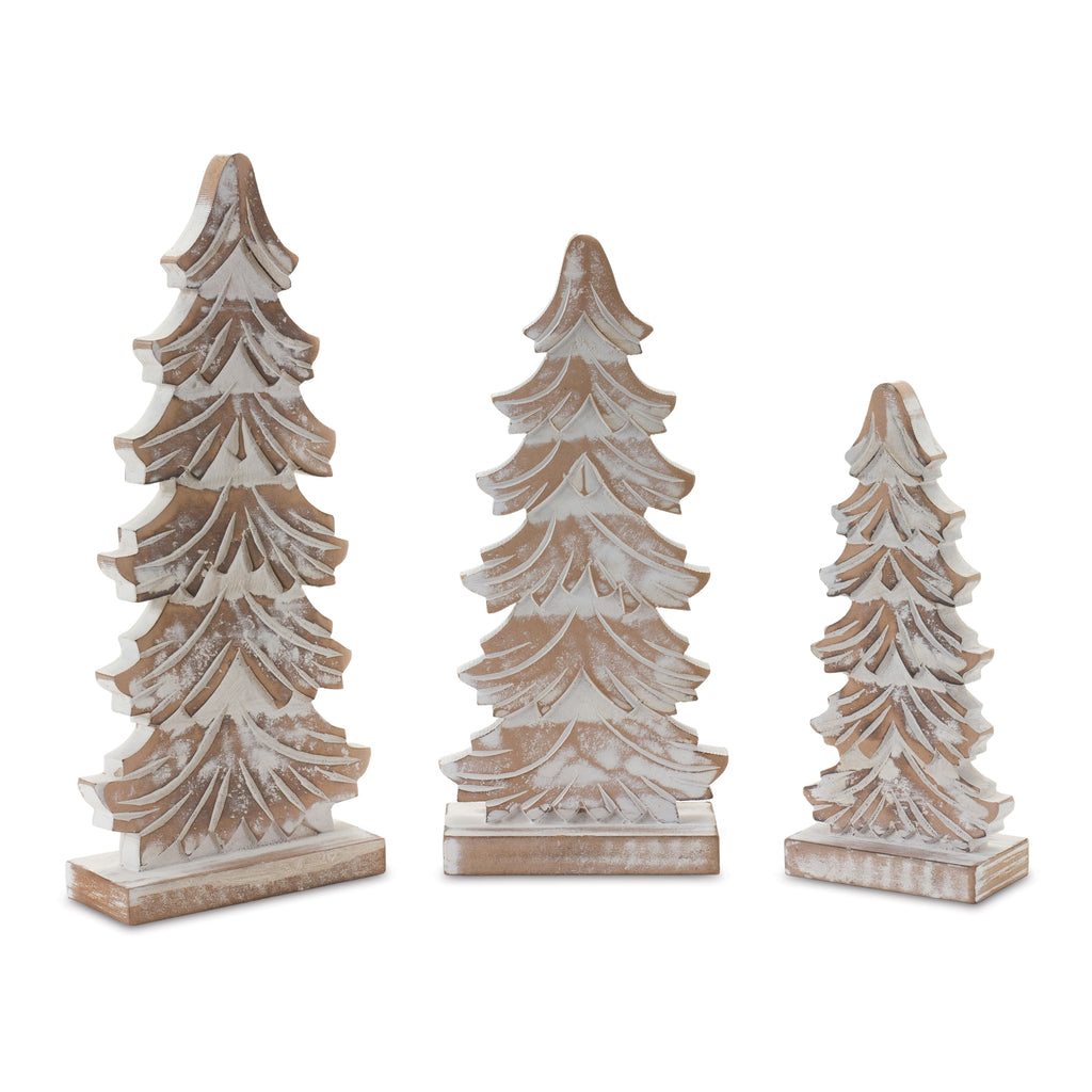 Wood-Carved-Pine-Tree-(Set-of-3)-Decor