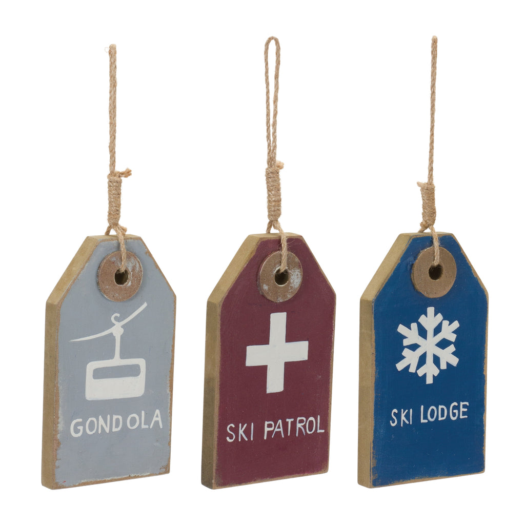 Wood-Ski-Tag-Ornament-(Set-of-12)-Ornaments