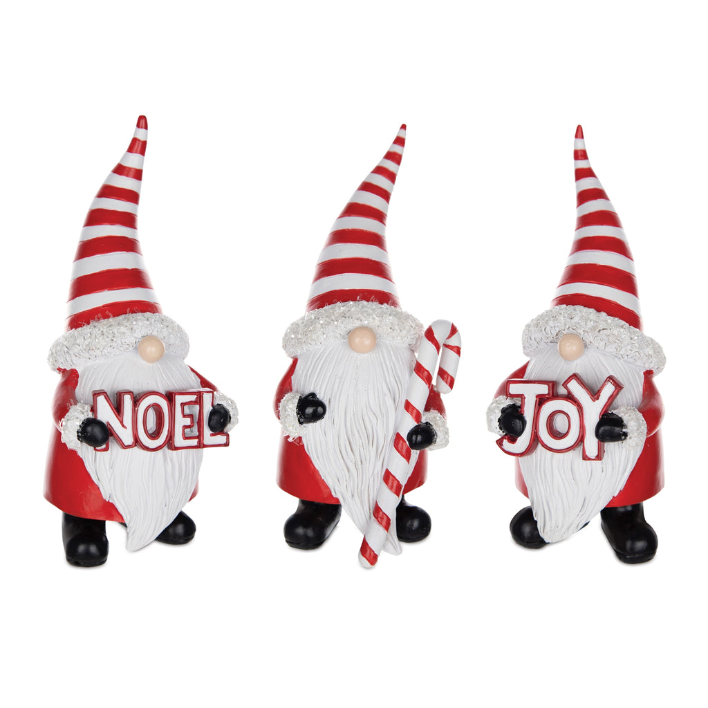Santa-Gnome-Figurine-(Set-of-3)-Decor