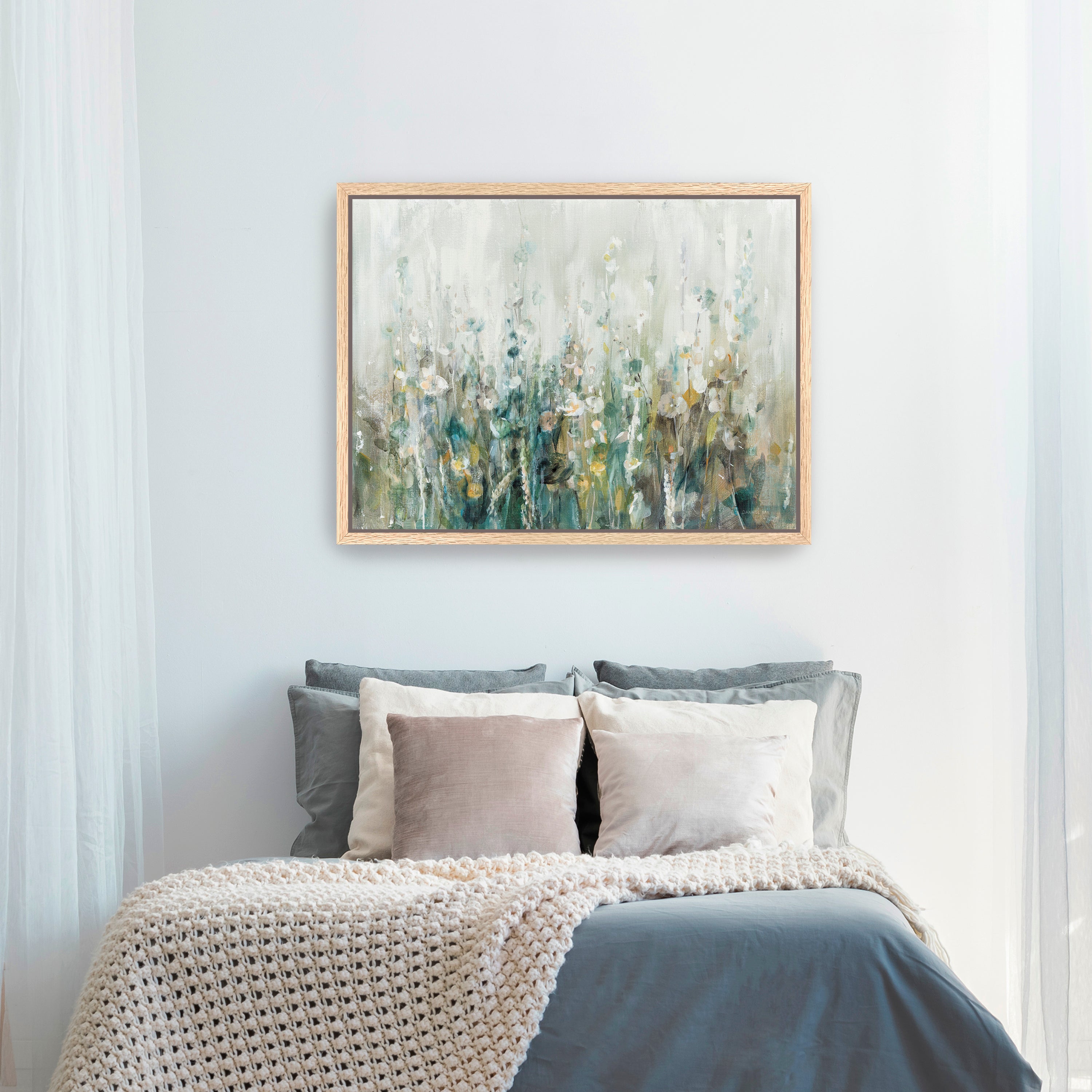 Wildflower Field Canvas Giclee