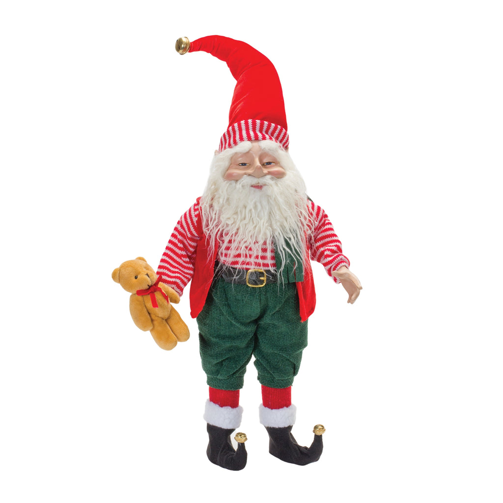 Plush Toy Shop Santa (Set of 2)