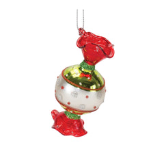 Glass Wrapped Candy Ornament (Set of 12)