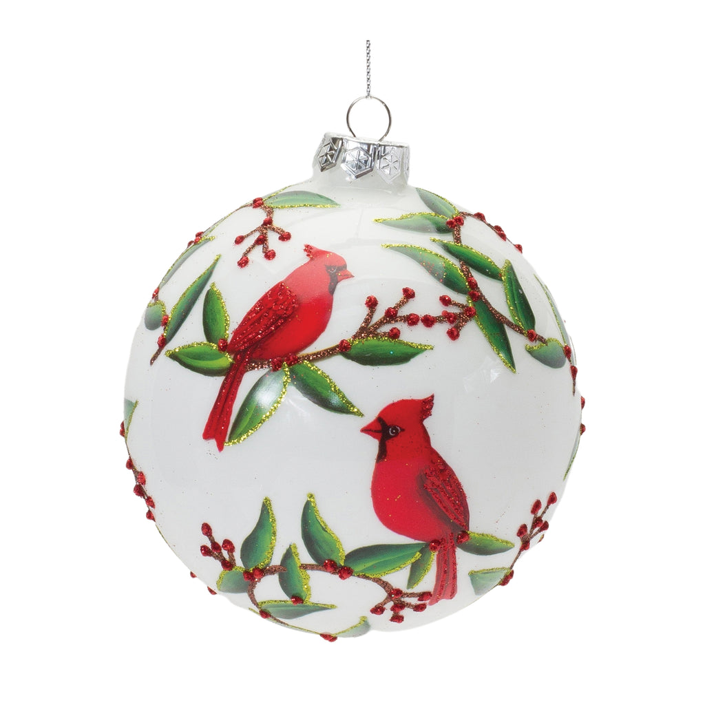 Cardinal-Bird-Ball-Ornament-(Set-of-6)-Ornaments
