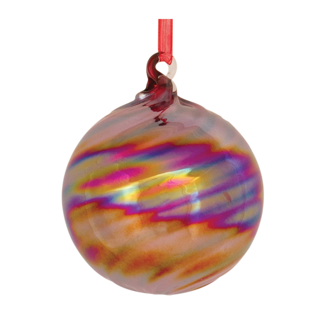 Irredescent Glass Ornament (Set of 12)