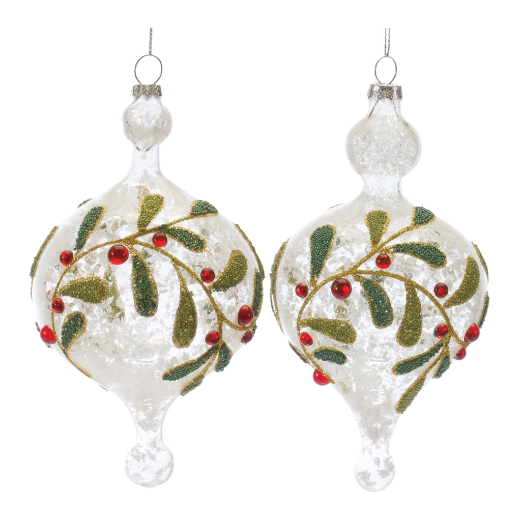 Beaded-Glass-Mistletoe-Ornament-(Set-of-6)-Ornaments