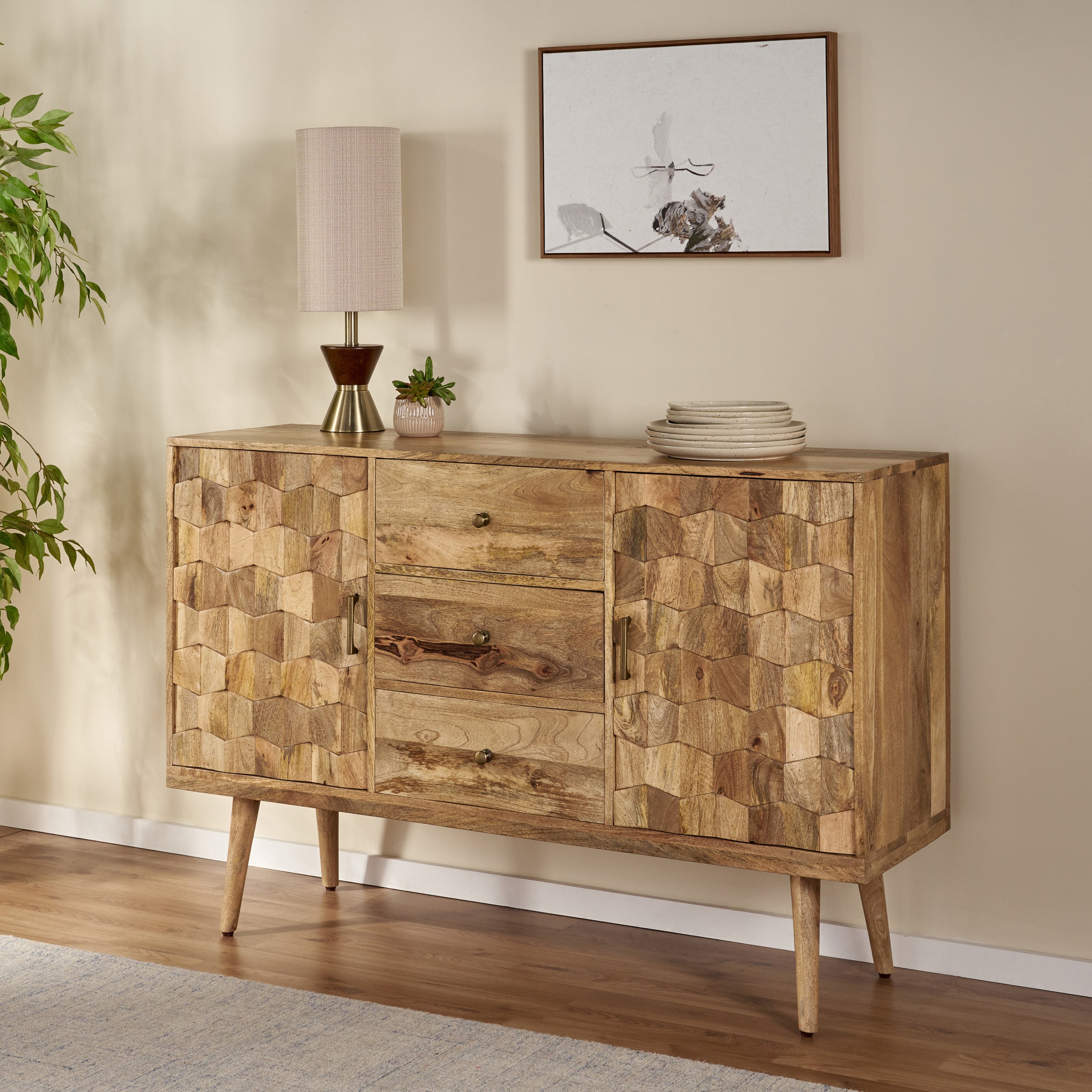 3 Drawer Sideboard