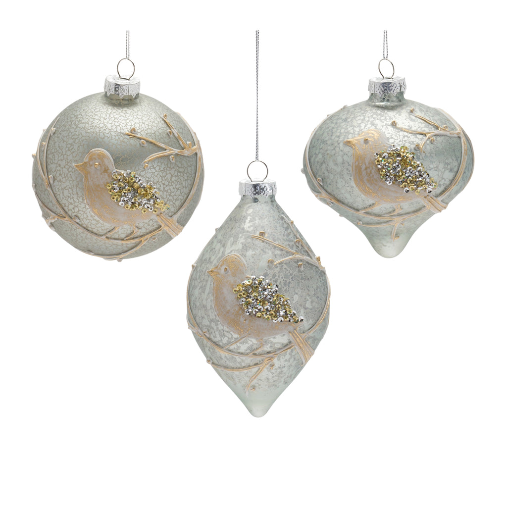 Beaded-Glass-Bird-Ornament-(Set-of-6)-Ornaments