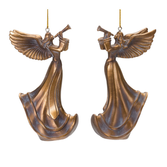 Bronze-Trumpet-Angel-Ornament-(Set-of-6)-Decor