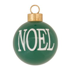 Joy and Noel Ball Ornament (Set of 6)