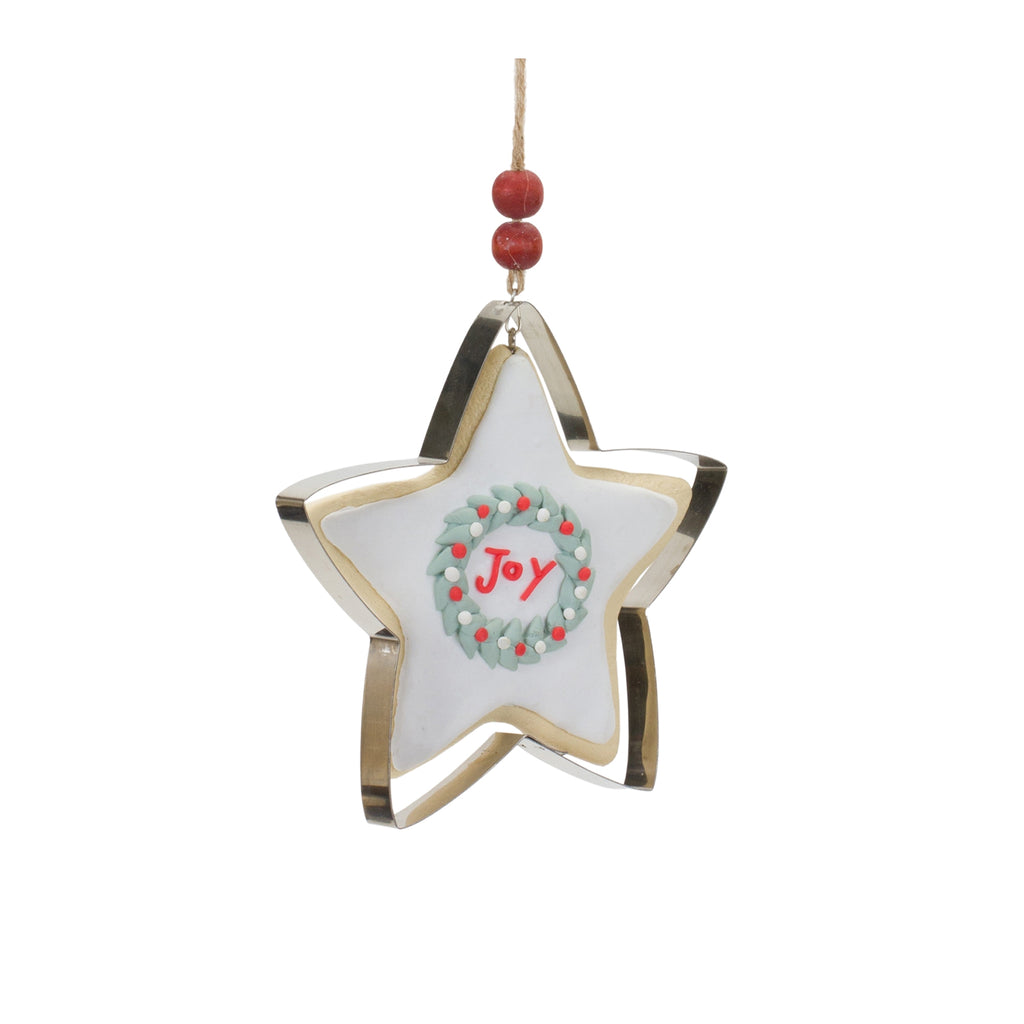 Tree and Star Cookie Cutter Ornament (Set of 12)