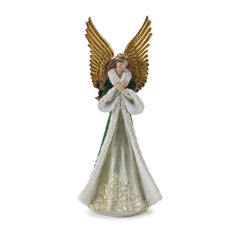Serene-Winter-Angel-Statue-(Set-of-2)-Decor