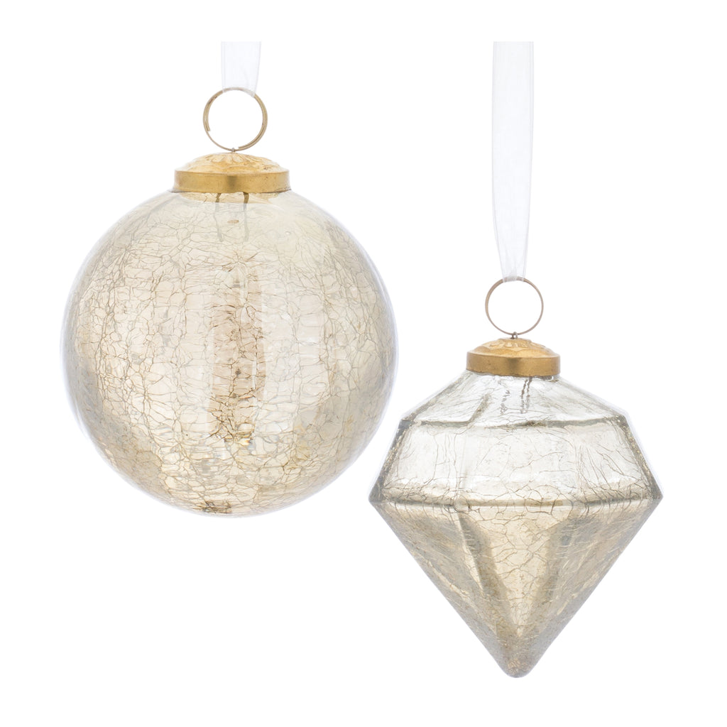 Champagne-Crackle-Glass-Ornament-(Set-of-6)-Ornaments