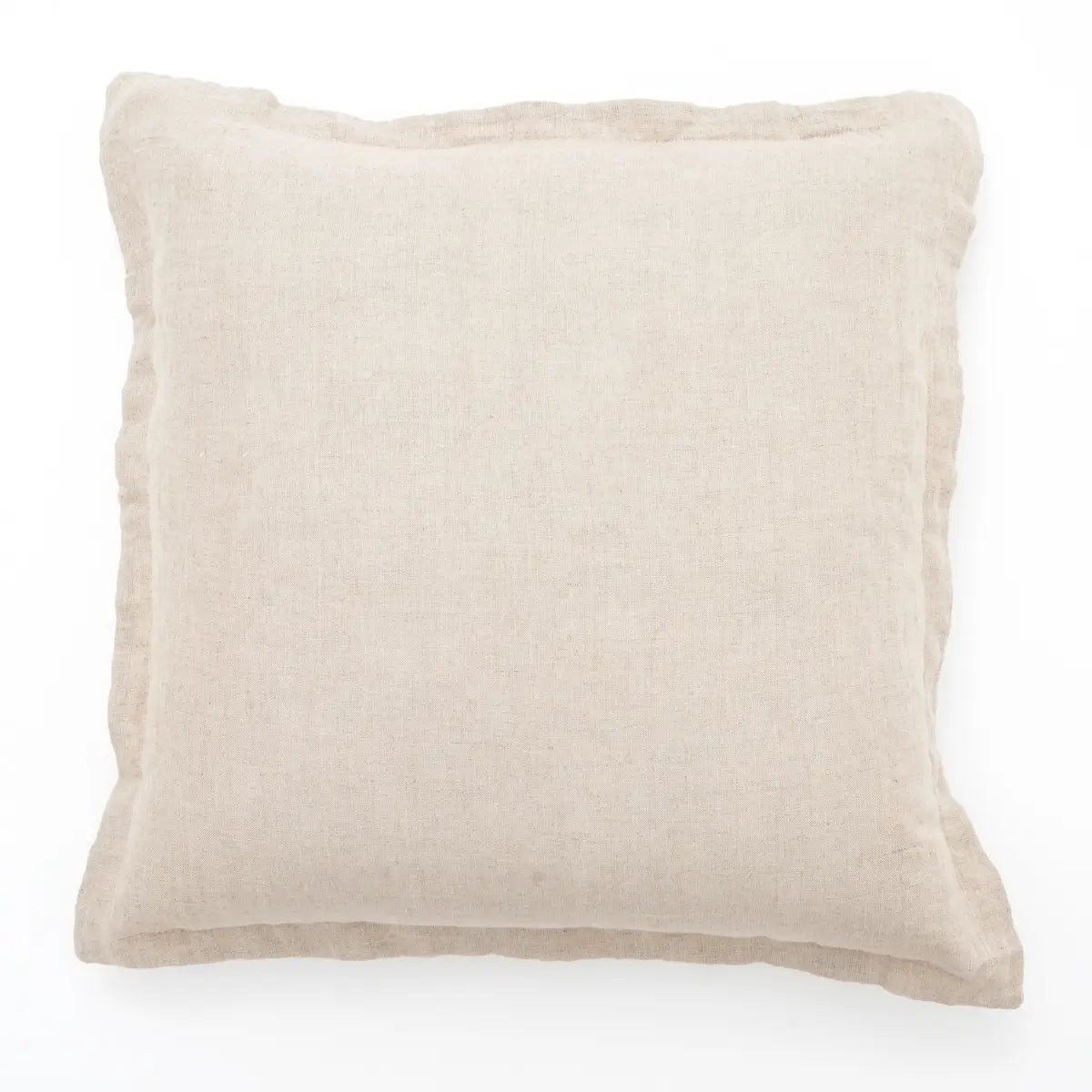 Cotton Solid Pillow with Flanges