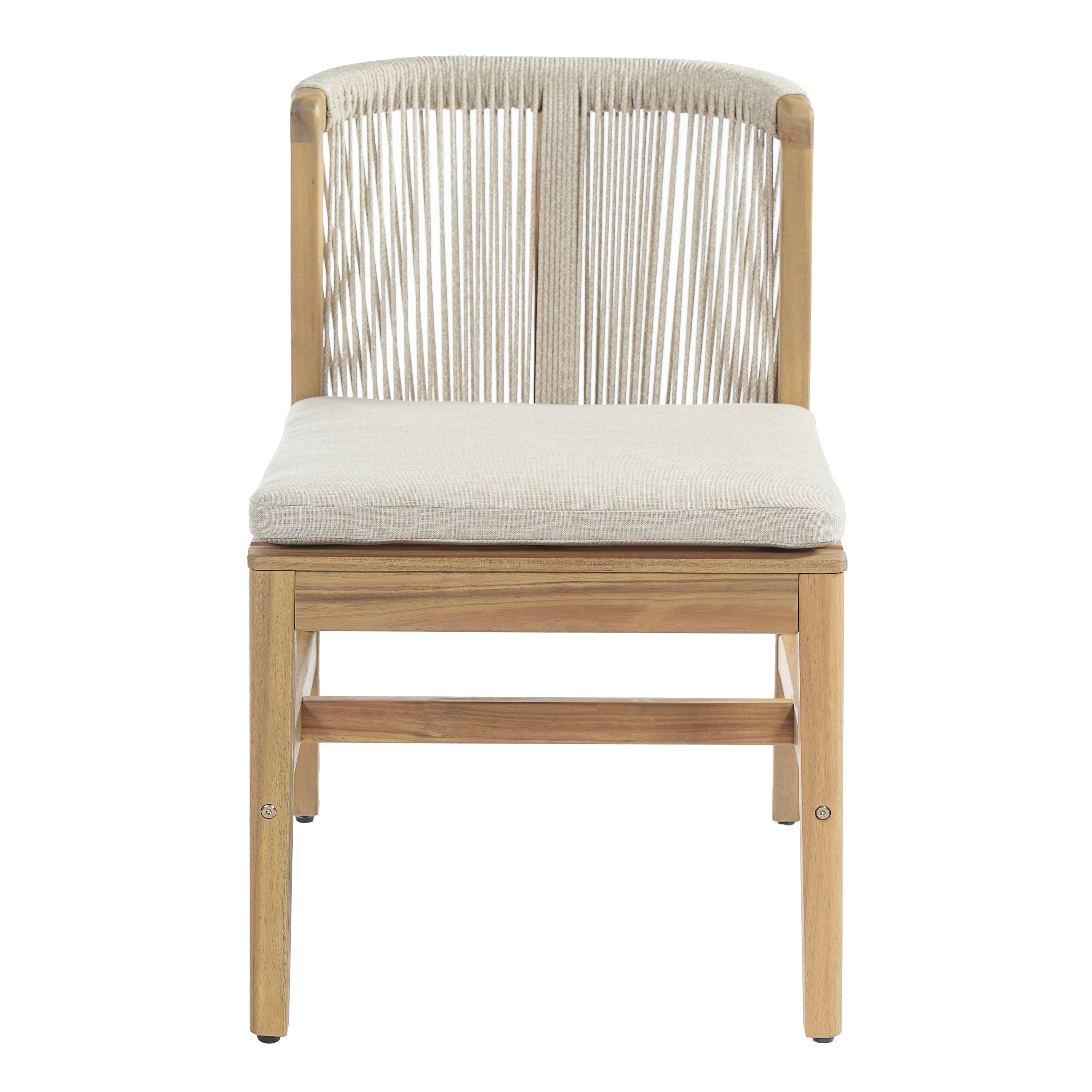 Louie Outdoor Dining Chairs, Set of 2