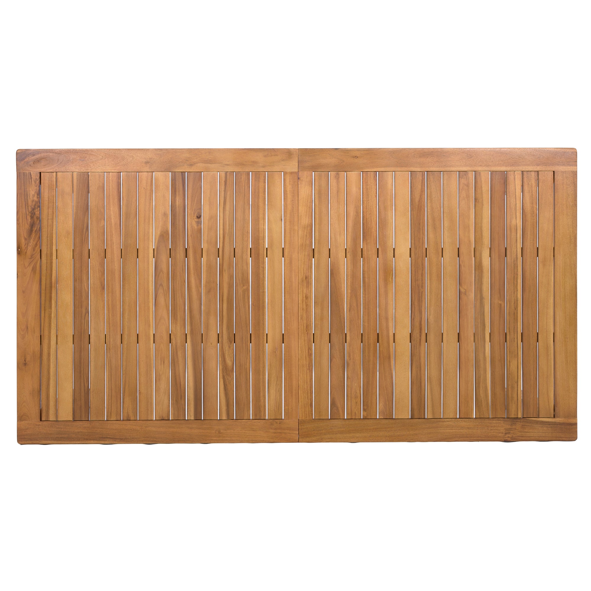 TOPMAX Patio Wooden Dining Table