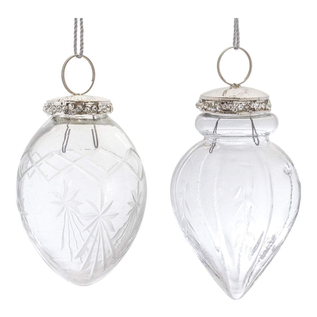 Etched-Glass-Teardrop-Ornament-(Set-of-6)-Ornaments