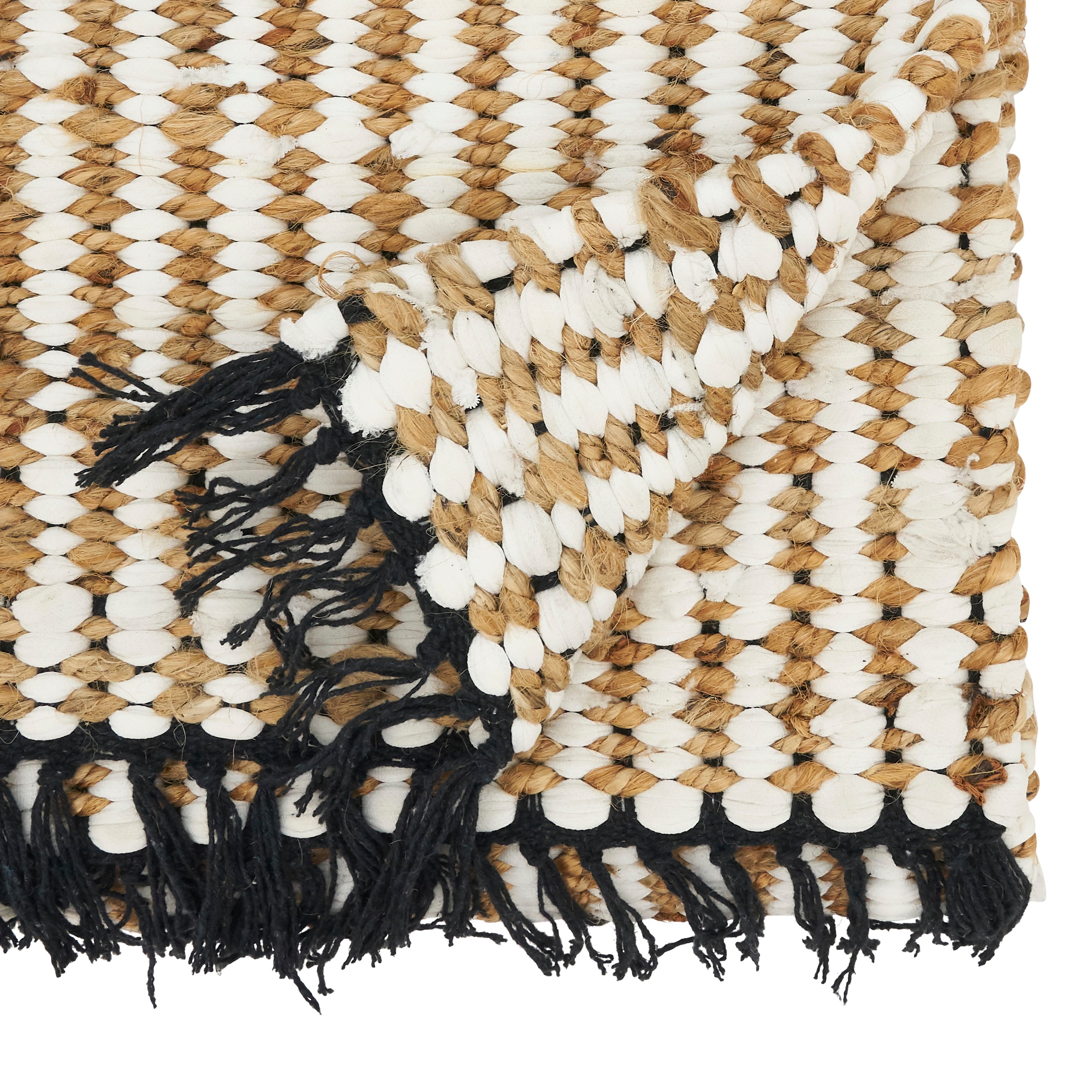 Chunky Chindi Fringed Table Runner