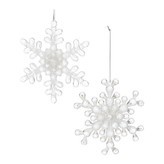 Clear-Acrylic-Snowflake-Ornament-(Set-of-24)-Ornaments