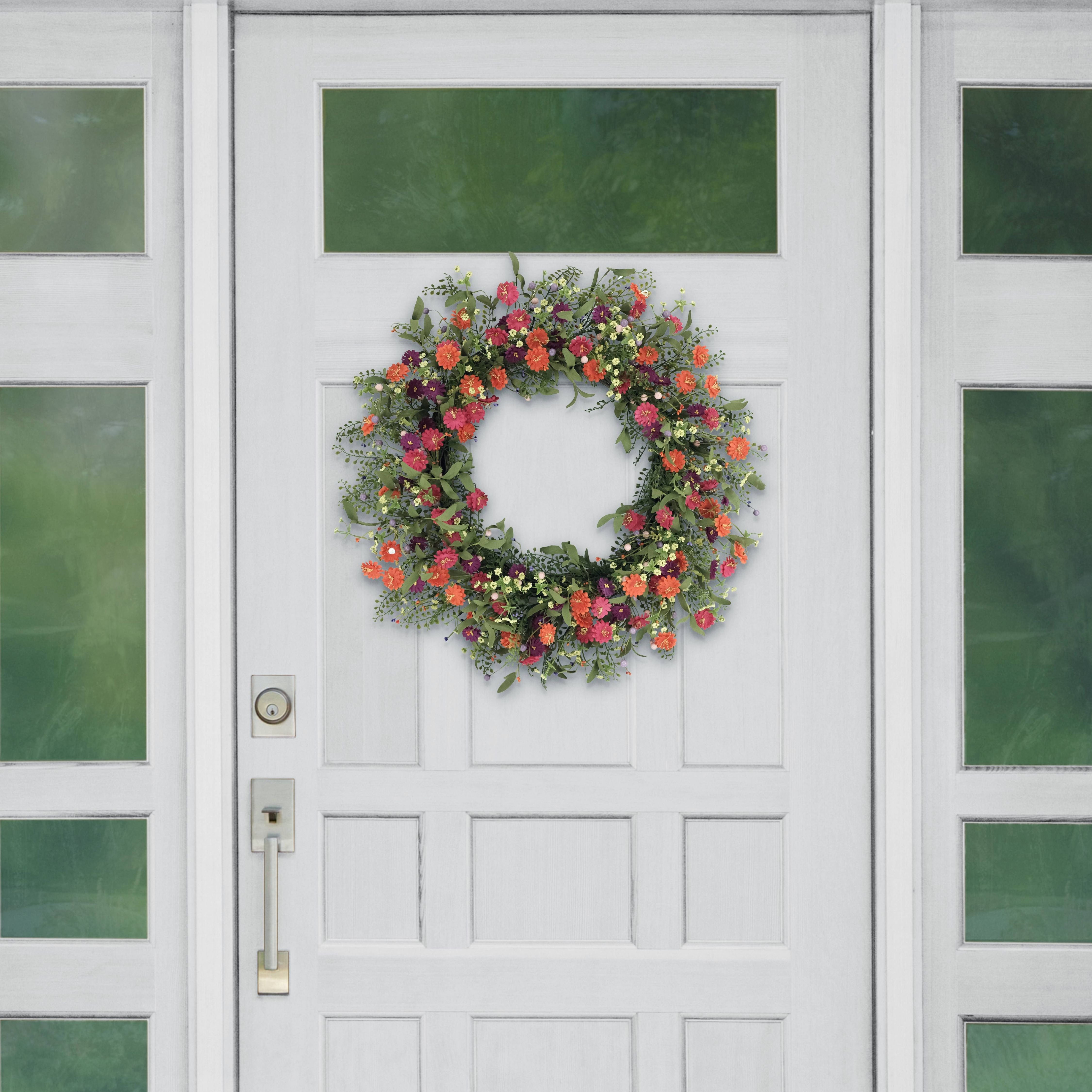 Pier 1 Daisy Wreath - Thumbnail 2