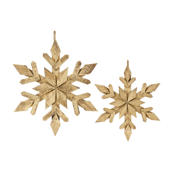 Wood-Snowflake-Ornament-(Set-of-12)-Ornaments